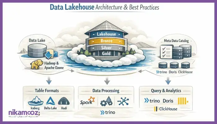 ذخیره_سازی و پردازش کلان داده با روش_های مدرن در Data Lakehouse