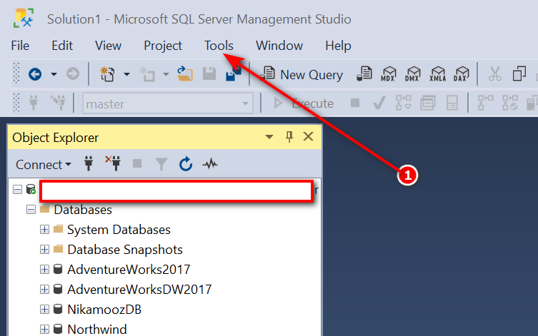 راه حل ذخیره نشدن تغییرات بعد از ایجاد جدول در SQL Server