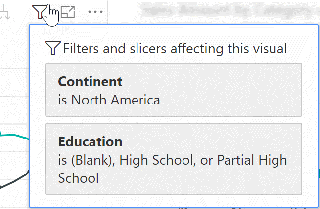 چگونه محتوای فیلتر را در Power BI Tooltips نمایش دهیم؟