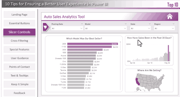 نکته برای اطمینان از تجربه کاربری بهتر در Power BI