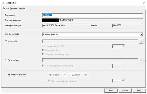 راه‌ اندازی و پیکربندی SQL Server Profiler برای مانیتورینگ - احراز هویت