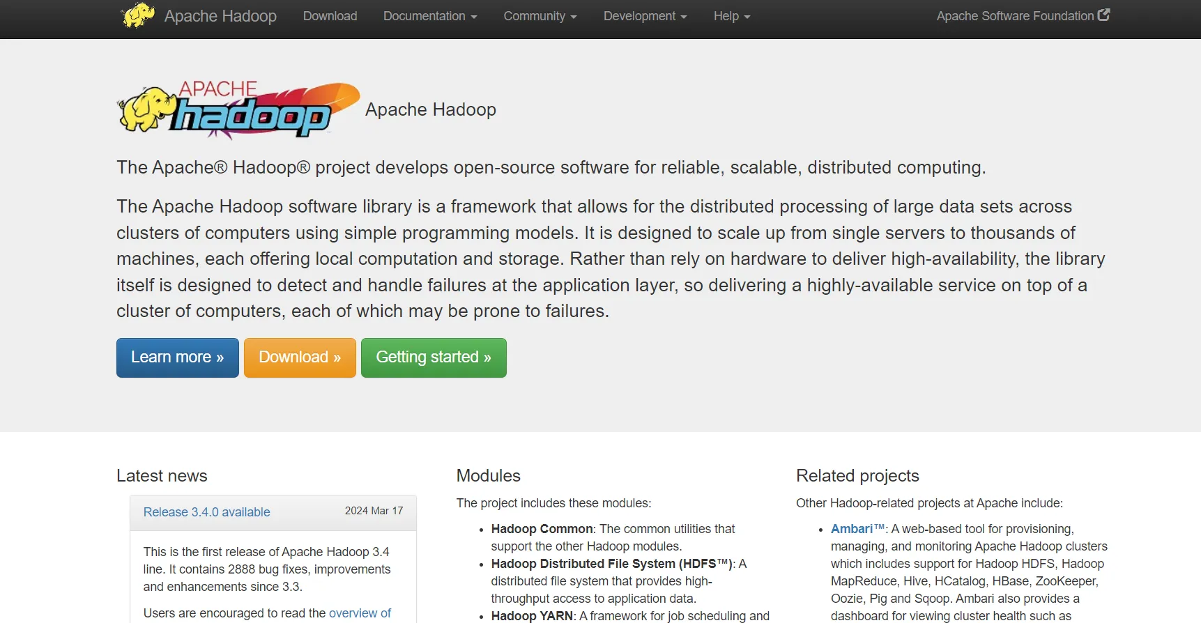 Apache Hadoop