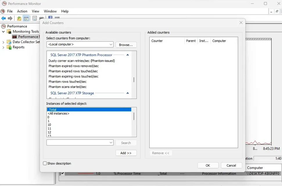 Performance Monitor و نقش آن در مانیتورینگ SQL Server