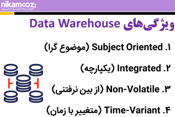 ویژگی های Data Warehouse