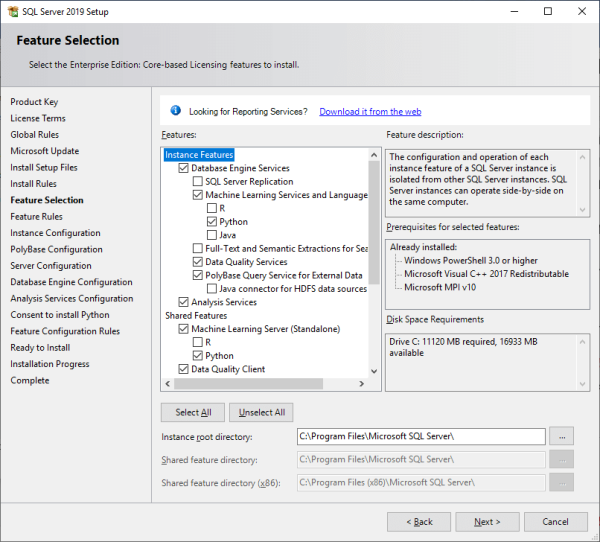 نصب و راه‌اندازی SQL Server